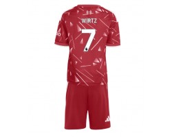 Liverpool Florian Wirtz #7 Domaci Dres za Dječji 2026-27 Kratak Rukavima (+ kratke hlače)